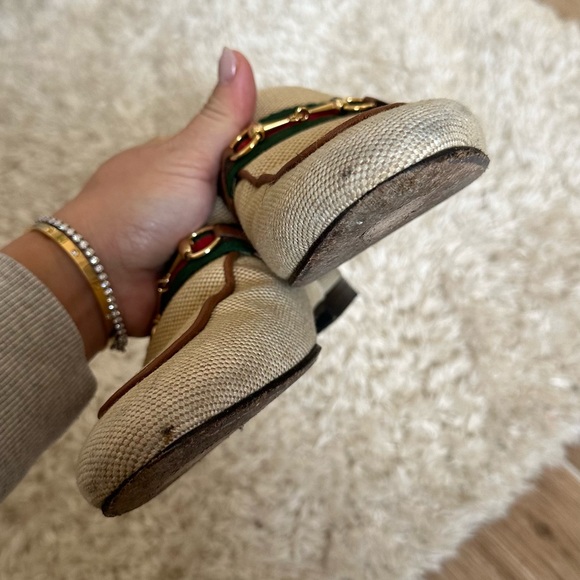 Gucci Princetown Canvas Mule - Picture 4 of 5